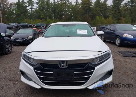 2021 Honda Accord Lx из США, поврежденный, VIN 1HGCV1F1XMA002800